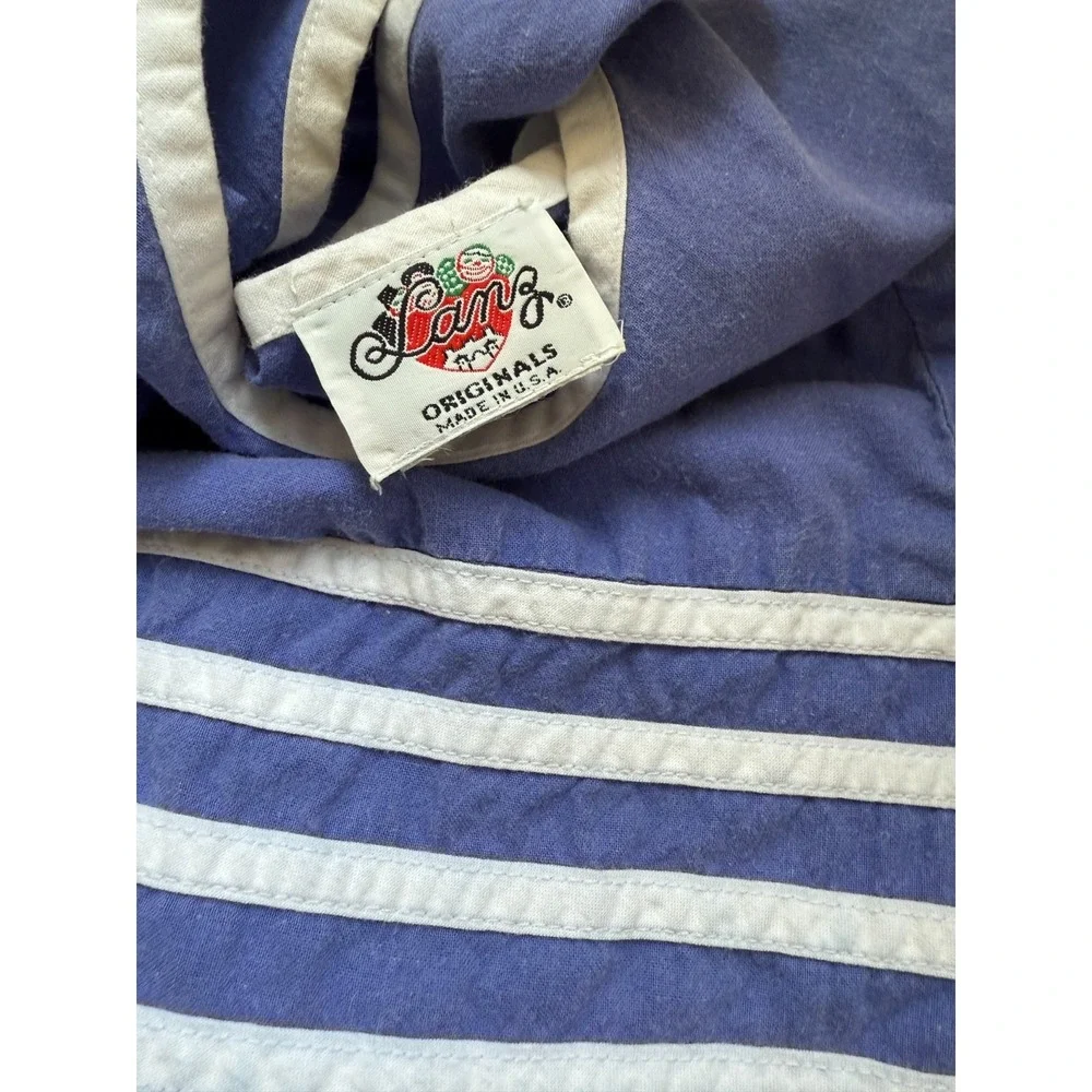 Vintage Lanz Originals Dirndl Prairie Dress‎ Blue Cottagecore Oktoberfest Midi - Picture 3 of 6